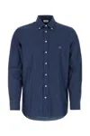 Etro Button-down Collar Cotton Shirt In Blue