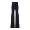 Etro Blue Flared Cotton Jeans In Blue