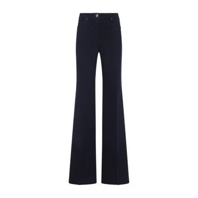 Etro Blue Flared Cotton Jeans