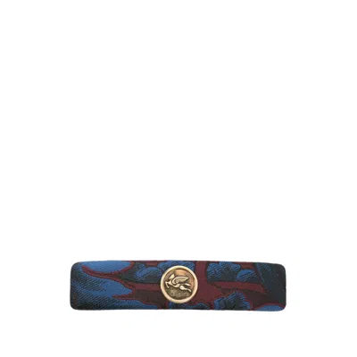 Etro Blue Hair Accessories Women