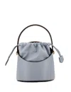 Etro Blue Handbag With Paisley Jacquard Detail In Grey