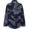 ETRO BLUE JACKET FOR KIDS WITH PAISLEY PATTERN