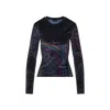 Etro Velvet Top In Multi