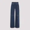 Etro Pegaso-embroidered Straight-leg Jeans In Blue