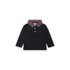 Etro Blue Polo Shirt For Baby Boy With Pegasus In Blue