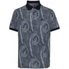 Etro Paisley Polo T-shirt In Gray