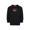 Etro Blue Sweatshirt For Boy With Pegaso And Logo In Blue