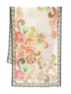 Etro Boheme Scarf In Green