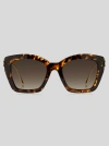 Etro Tortoiseshell-effect Sunglasses In Braun