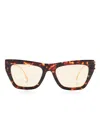 Etro Bold Pegaso Sunglasses In Brown