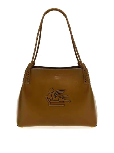 Etro Libra S Shopping Bag In Brown
