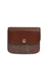 Etro Large Essential Cross Body Bag In Brown