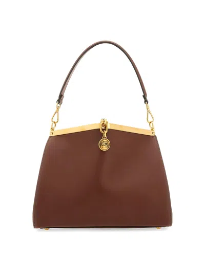 Etro Medium Bag In Light Brown