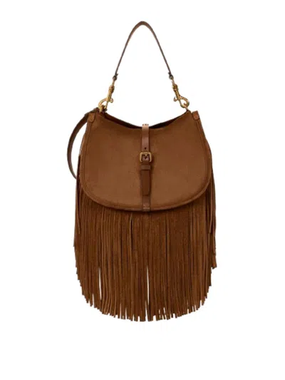 Etro Pony Medium Shoulder Bag In Purple