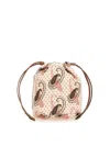 ETRO POUCH WITH PAISLEY PATTERN AND POLKA DOTS