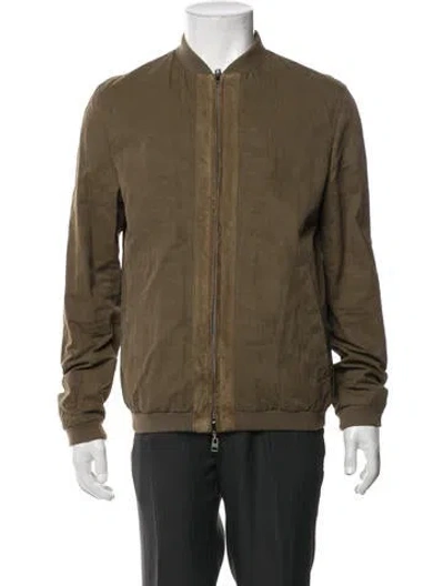 Pre-owned Etro Bomber Jacket In Green