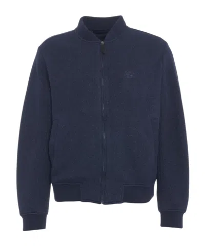 Etro Bomber Jacket With Logo Embroidery In Black