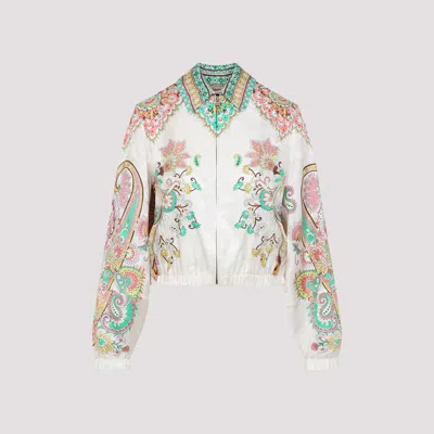 Etro Bomber Jackets White