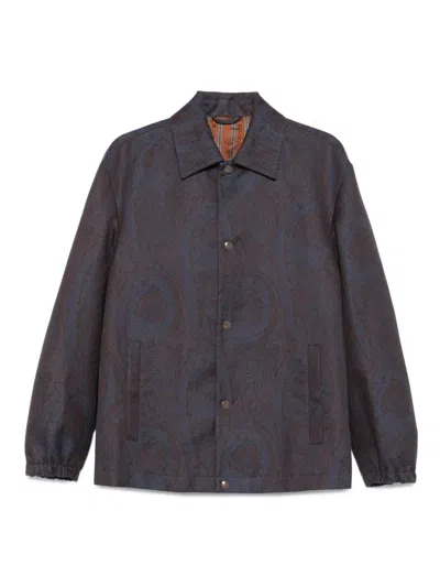 Etro Bomber W/ Shirt Collar