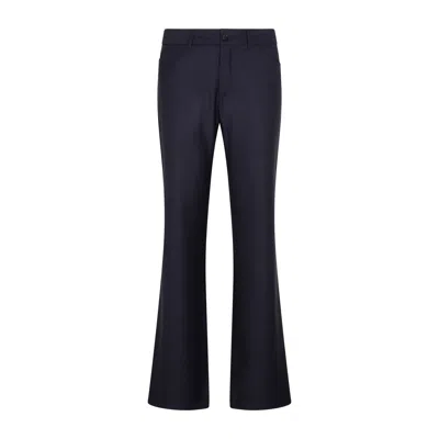 Etro Bootcut Trousers For Men In Blue