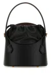 Etro Leather Bucket Bag With Adjustable Shoulder Strap