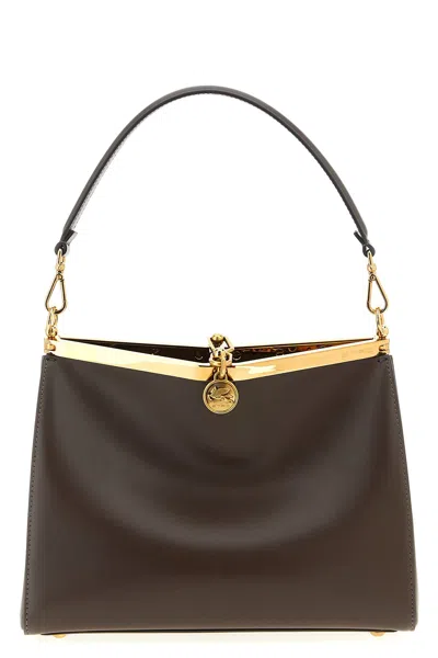 Etro Borsa A Spalla 'vela' Media In Burgundy