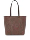 Etro Borsa Tote Essential Media In Brown