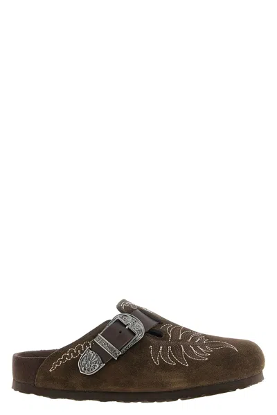 Etro Brown Boston Sabot