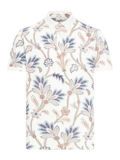 Etro Botanical-print Shirt In Multicolour