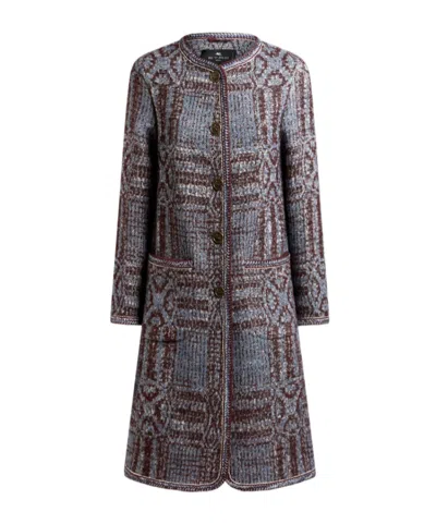 ETRO BOUCLÉ JACQUARD COAT