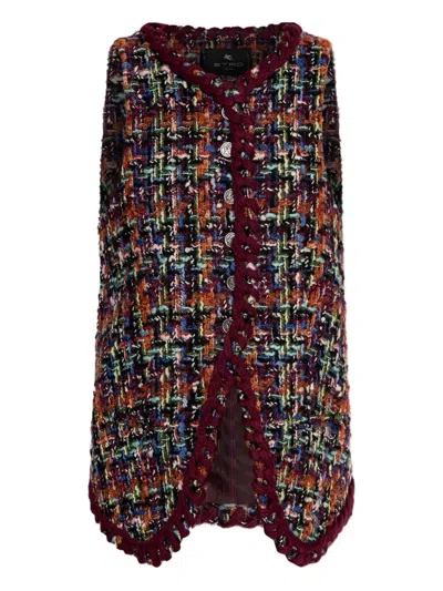 ETRO BOUCLÉ WAISTCOAT