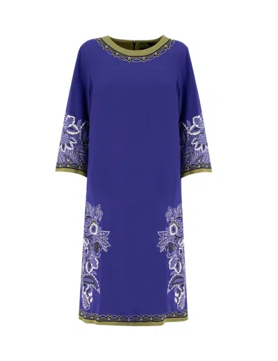 ETRO ETRO BOUQUET BANDANA-INSPIRED TUNIC DRESS