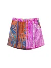Etro Boxer Costume With Multicolor Print  In Multi