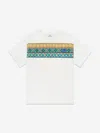 Etro Boys Striped Pattern T-shirt In Ivory