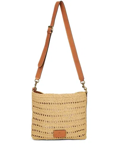 ETRO BRAIDED-DETAIL CROSSBODY BAG