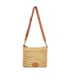 Etro Braided-detail Crossbody Bag In Nude