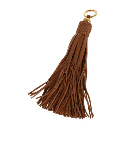 Etro Braided Tassel Charm In Brown
