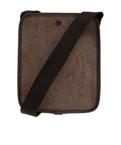 Etro Braun Umhängetasche In Brown
