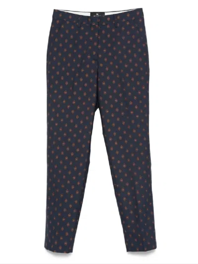 Etro Bristol Trousers In Blue