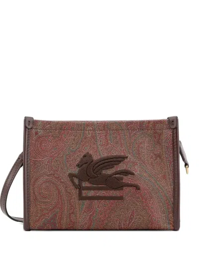 Etro Women Brown Arnica Clutch