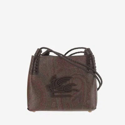 Etro Brown Arnica Libra Shoulder Bag