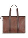 Etro Medium Bauletto Arnica Tote Bag In Brown