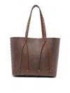 Etro Tote Bag In Brown