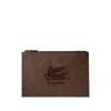 Etro Brown Clutch Bags