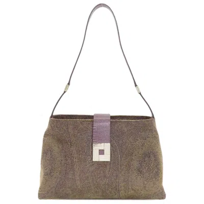 Pre-owned Etro Brown Cotton Polyester Tote Bag ()