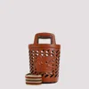 Etro Brown Leather Coffa Bucket Bag In Brown