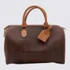 ETRO ETRO BROWN LEATHER TOP HANDLE BAG