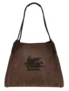Etro Shopping Bag "libra" In Black