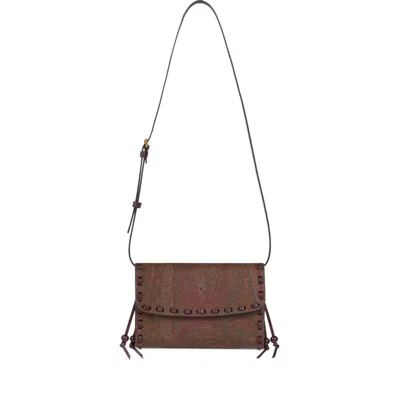 Etro Brown Shoulder Bags