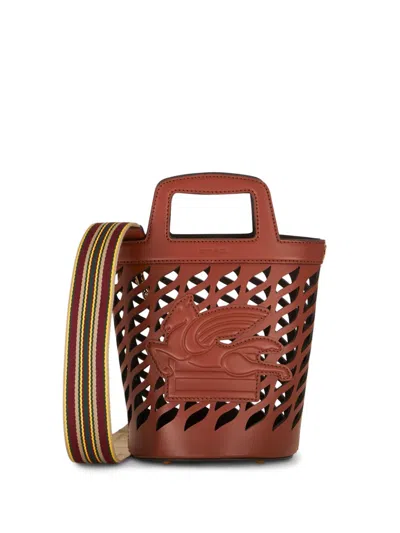 Etro Bucket Bag In Buff